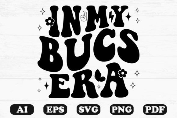 In My Bucs Era Retro Wavy Svg T-shirt