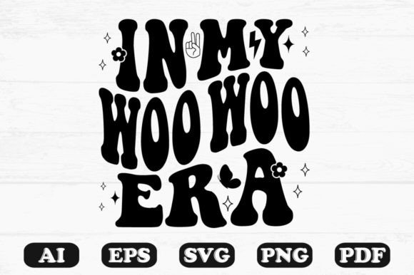 In My Woo Era Retro Wavy Svg T-shirt
