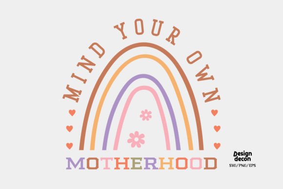 Mom Motherhood Quote Boho SVG Design