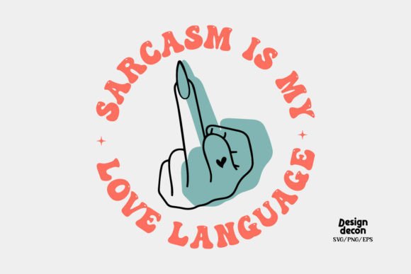 Sarcasm Quote Retro SVG
