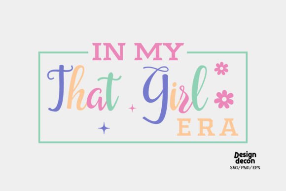 That Girl Self Love Quote Retro Svg
